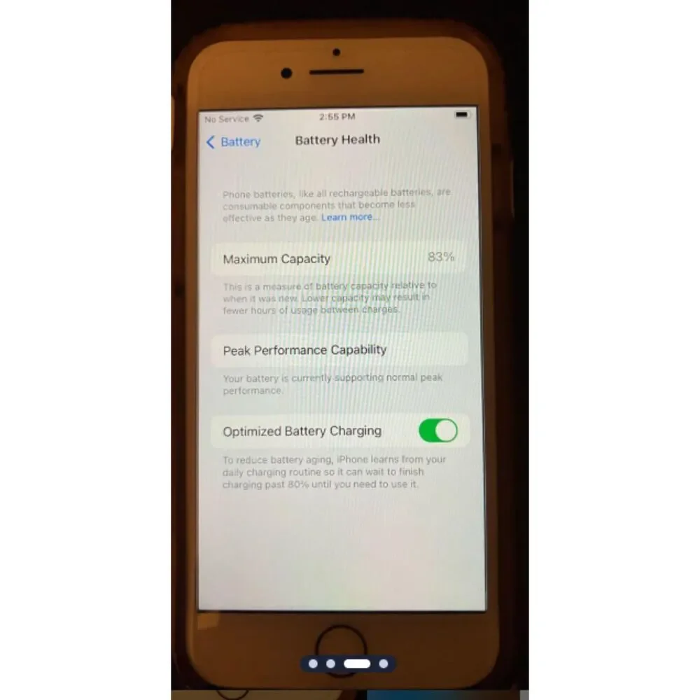 Apple iPhone 7 32GB Unlocked Rose Gold Unlocked 83% battery health